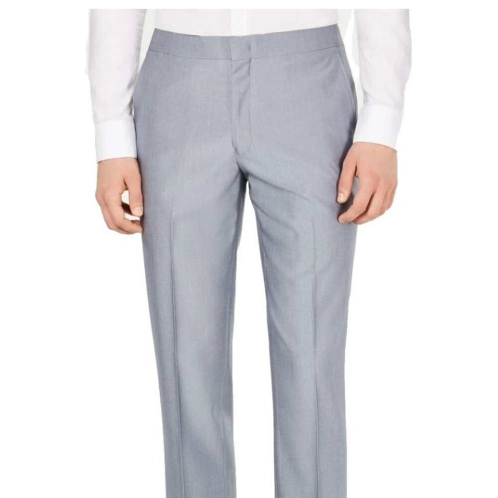 Ryan Seacrest Distinction Mens Slim-Fit Stretch Tuxedo Suit Pants, Size 30x32